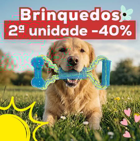 -40% na 2ª unidade numa seleção de brinquedos