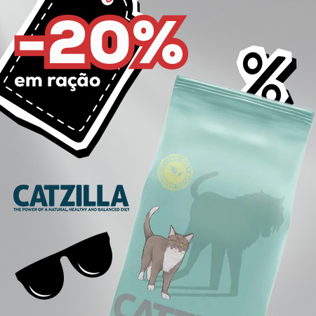 Catzilla: -20% numa seleção de ração