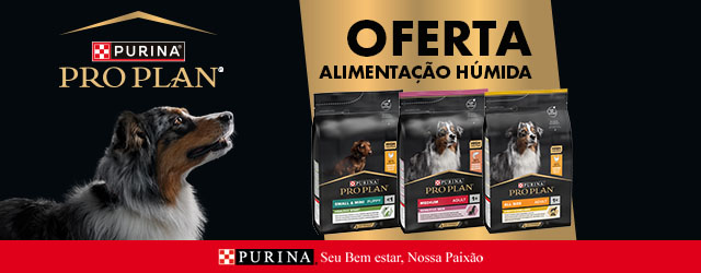 Purina Pro Plan: Alimentação húmida de oferta na compra de uma seleção de ração para cão Purina Pro Plan: Alimentação húmida de oferta na compra de uma seleção de ração para cão