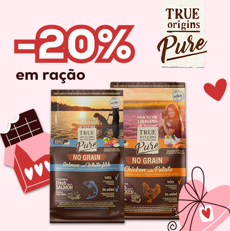 True Origins Pure: -20% em ração para cão 12 kg