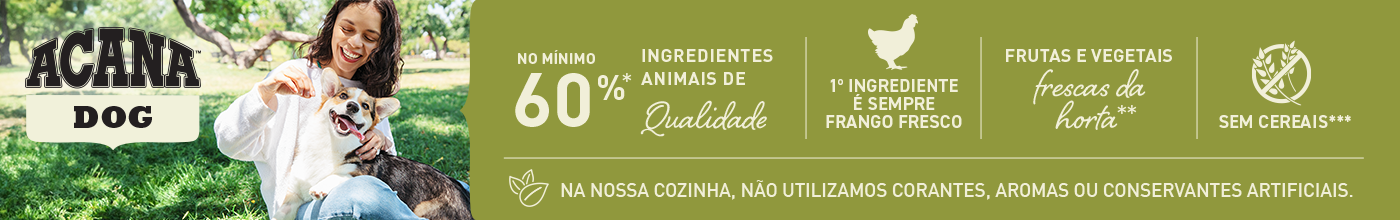 Acana Dog. Receitas para todas as etapas de vida, raças e necessidades específicas