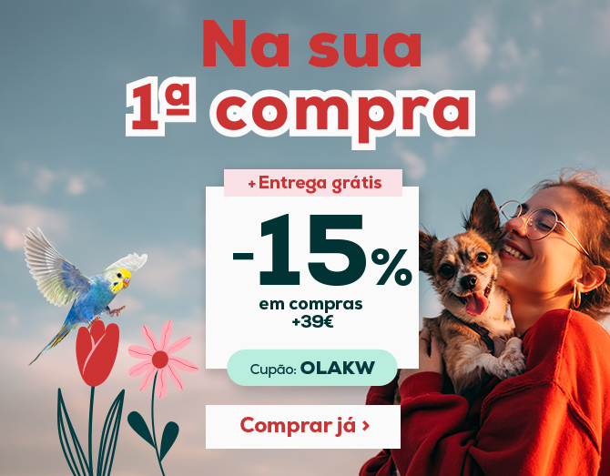 15% de desconto na sua primeira compra. Registe-se e aceda ao seu desconto