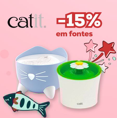 Catit: -15% numa seleção de fontes
