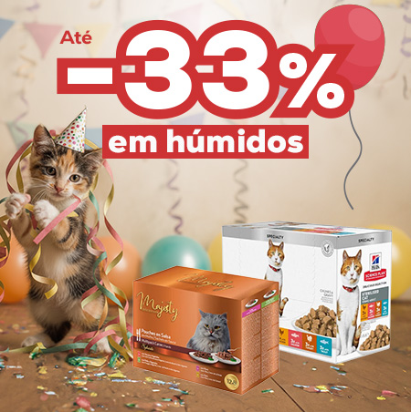 Até 33% de desconto numa seleção de rações húmidas para cães