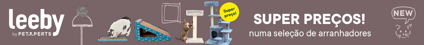 Leeby: super preços em seleção de arranhadores para gato