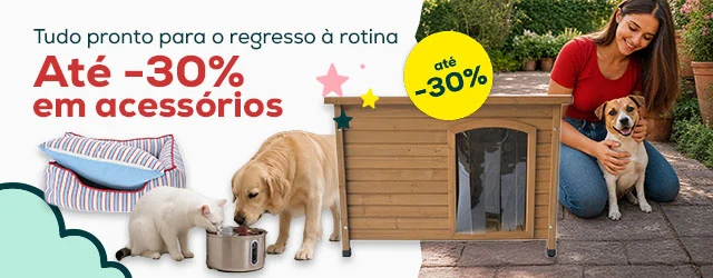 Tudo pronto para o regresso à rotina: até -30% em acessórios Tudo pronto para o regresso à rotina: até -30% em acessórios