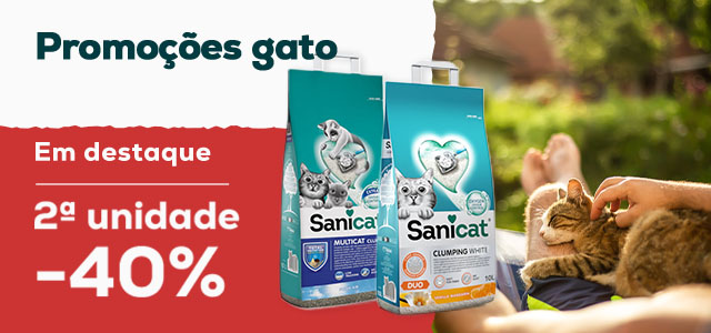 Sanicat: -40% na 2.ª unidade numa seleção de areia
