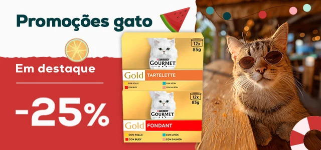 Gourmet: 25% em seleção de packs de alimentação húmida 48 un