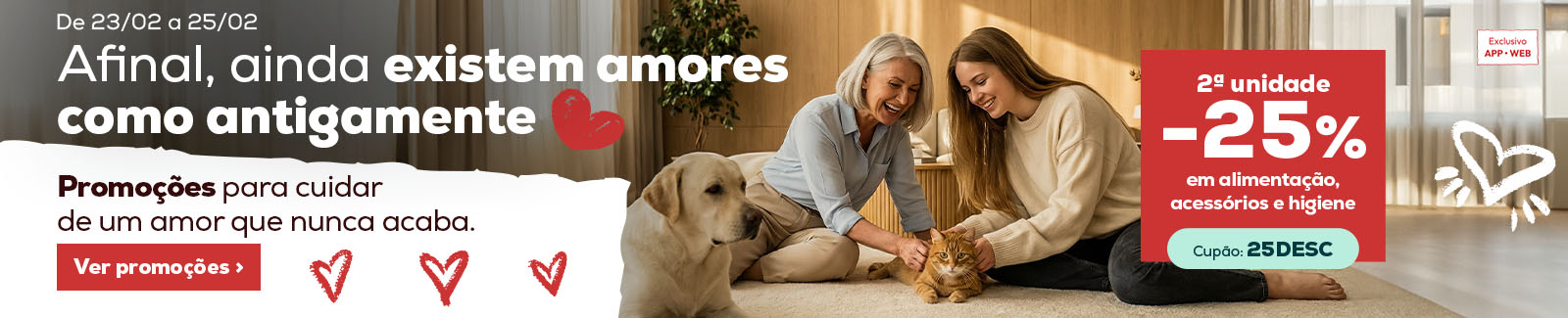 25% desconto na segunda unidade