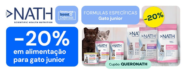 Nath: -20% em ração para gatinhos