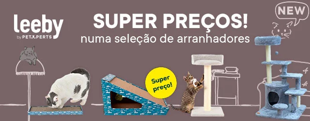 Leeby: super preços em seleção de arranhadores para gato