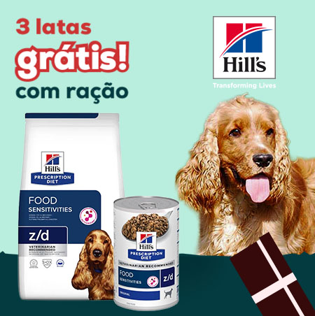 Hill's Prescription Diets: Alimentação húmida de oferta na compra de uma seleção de ração para cão 10 kg