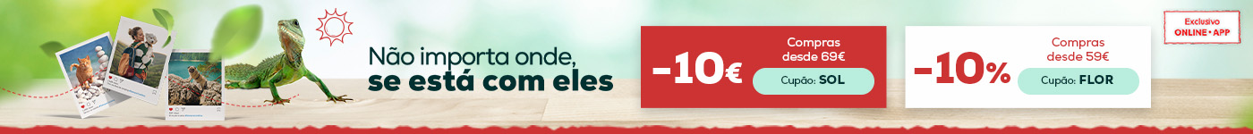 10% o 10€ de desconto