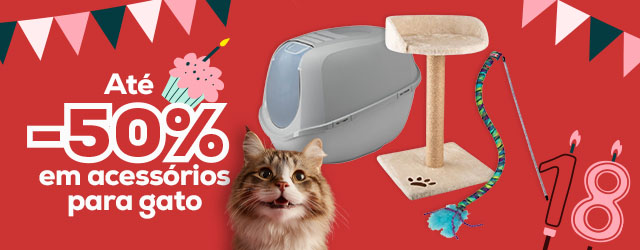 Aniversário Kiwoko: Até -50% em mais de 1000 produtos