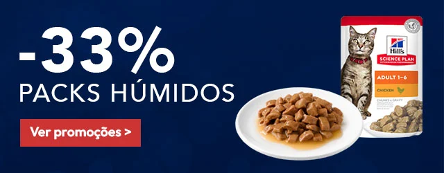 Hill’s: Até -33% em packs de alimentação húmida para gato