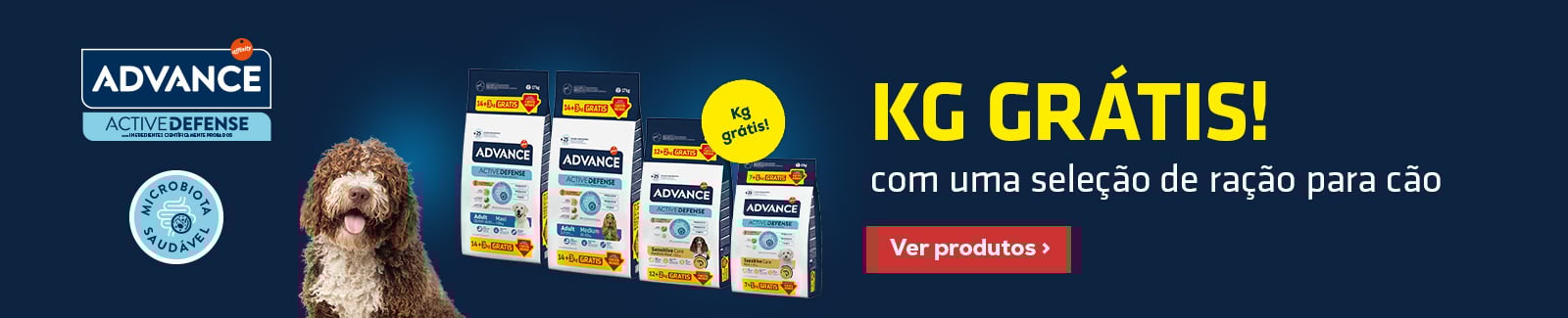 Advance: Quilos gr&aacute;tis na compra de uma sele&ccedil;&atilde;o de ra&ccedil;&atilde;o para c&atilde;o