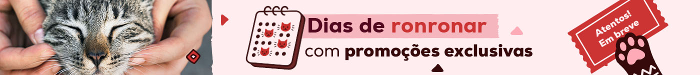 Dias de ronronar com promoções exclusivas. Em breve... esteja atento Dias de ronronar com promoções exclusivas. Em breve... esteja atento