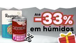 Até -33% numa seleção de alimentação húmida para gato