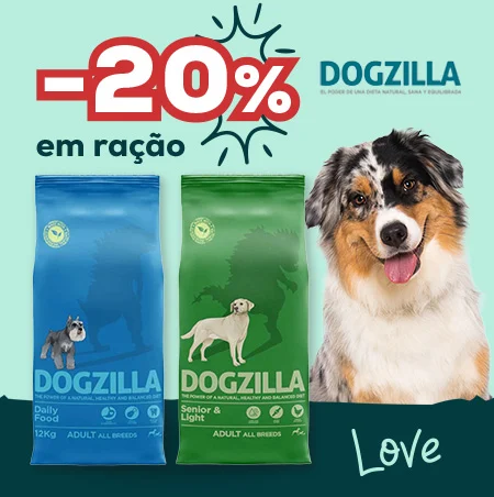 Dogzilla: 20% de desconto em seleção de ração