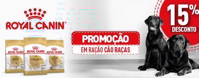 Royal Canin: -15% numa seleção de ração para cão Royal Canin: -15% numa seleção de ração para cão