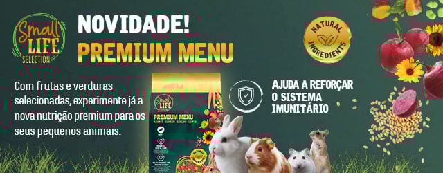Small Life: Novidade em alimento premium para roedores