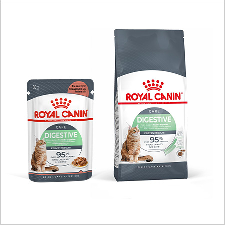 Royal Canin Feline Care Nutrition. Nutrição adaptada às suas sensibilidades.