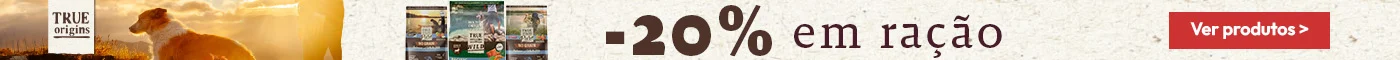 True Origins: -20% em ração