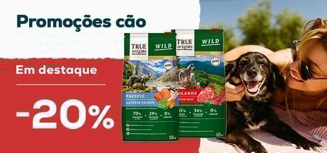 True Origins Wild: -20% em ração para cão (12 kg)