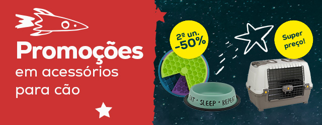 Promoções em acessórios para cão