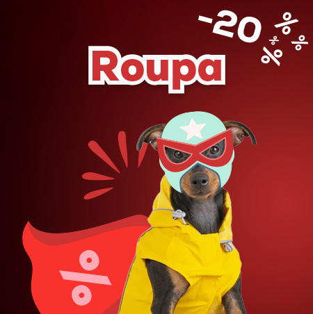 -20% numa seleção de roupas para cão