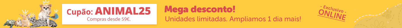 Dia dos animais. 25% em toda a loja!