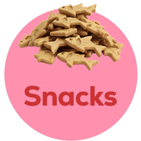 Snacks para gatinhos