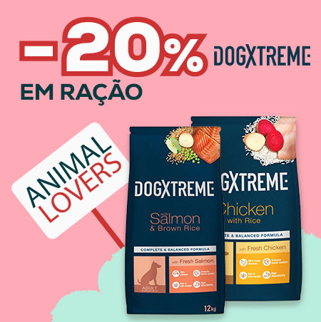 Dogxtreme: -20% numa seleção de ração para cão 12 kg