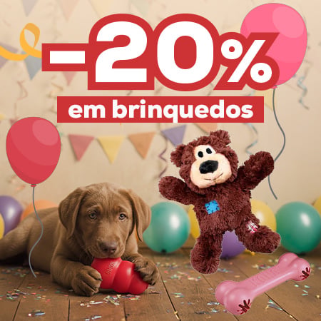 2+1 grátis ou -20% numa seleção de brinquedos