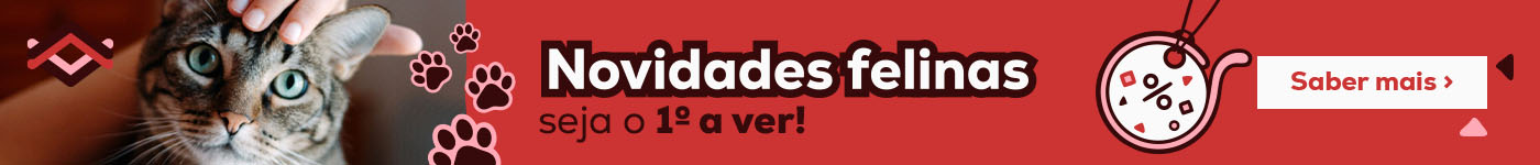Novidades felinas. Seja o 1º a saber as tendências para gato Novidades felinas. Seja o 1º a saber as tendências para gato