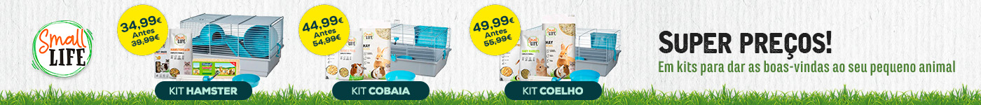 Small Life: Super preços em kits para dar as boas-vindas a casa ao seu pequeno animal