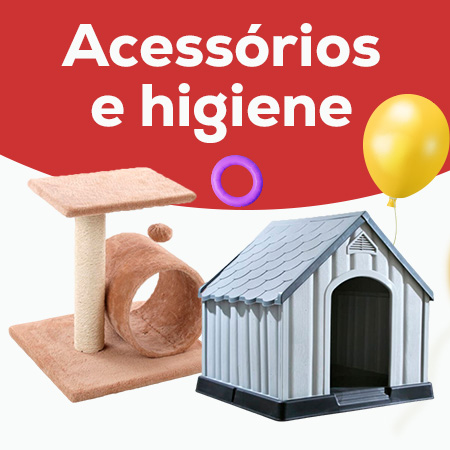 Acessórios e produtos de higiene das marcas mais Animal Lovers
