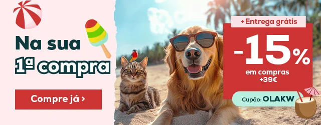 -15% de desconto na sua primeira compra