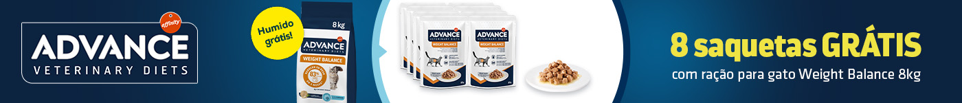 Advance Veterinary Diets: Alimentação húmida de presente com ração para gato 8 kg