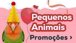Promoções para pequenos animais