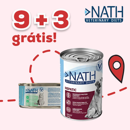 Nath Veterinary Diets: 9+3 grátis numa seleção de packs de alimentação húmida para cães e gatos