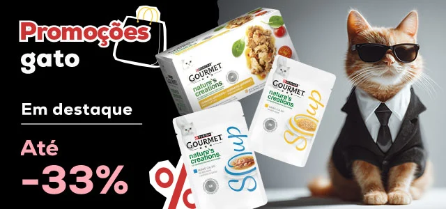 Gourmet: -33% numa seleção de packs de alimentação húmida para gato