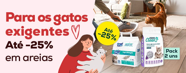 Até -25% numa seleção de areias