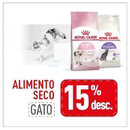 Royal Canin: 15% de desconto em seleção de ração para gato
