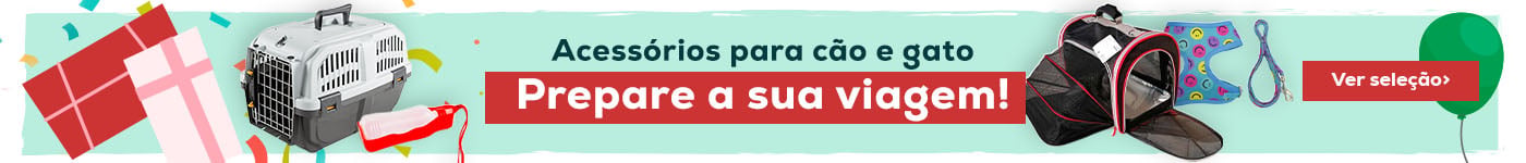 Prepare a sua viagem com os acessórios mais top