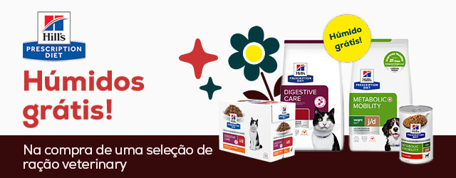 Hill's Prescription Diet: Alimentação húmida de oferta na compra de uma seleção de ração para cão e gato