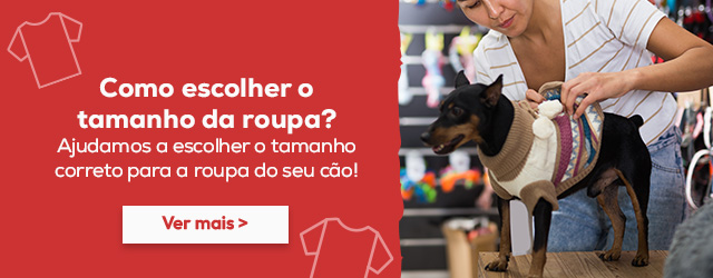 Saiba como escolher o tamanho para a roupa do seu cão