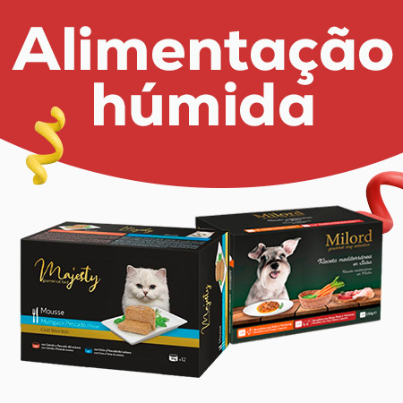 Alimentação húmida das marcas mais Animal Lovers
