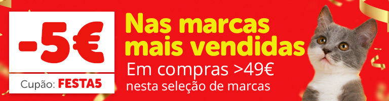 5€ de desconto nas marcas mais vendidas