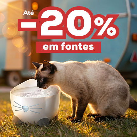 Catit: -20% numa seleção de fontes para gato